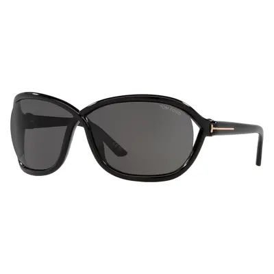 Tom Ford Woman Sunglass Fernanda - Frame color: Black Shiny, Lens color: Grey