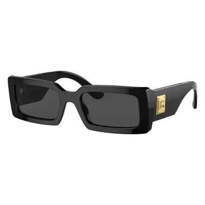 Dolce&Gabbana Woman Sunglass DG4416 - Frame color: Black, Lens color: Dark Grey