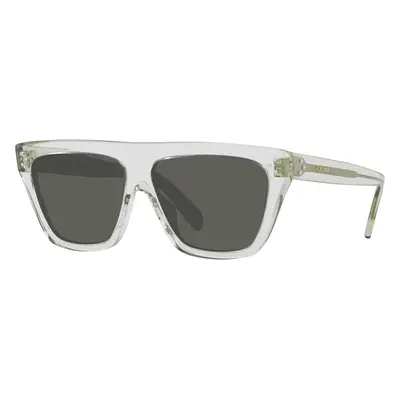 Celine Woman Sunglass CL40256I - Frame color: Green, Lens color: Grey