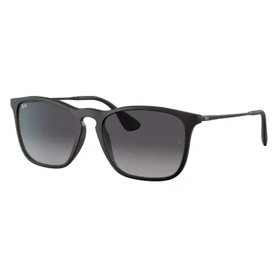 Ray-Ban Man Sunglass RB4187 Chris - Frame color: Rubber Black, Lens color: Grey Gradient