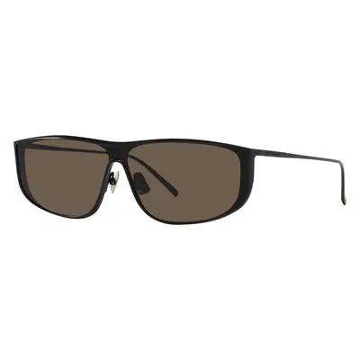 Saint Laurent Unisex Sunglass SL605-002 - Frame color: Black, Lens color: Black