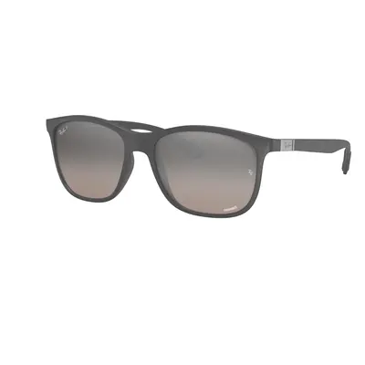 Ray-Ban Unisex Sunglass RB4330CH Chromance - Frame color: Grey, Lens color: Silver