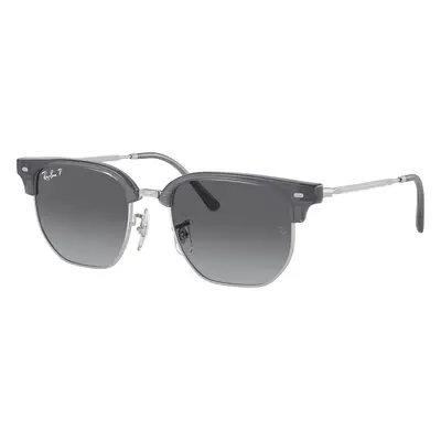 Ray-Ban Unisex Sunglass RB9116S New Clubmaster Kids - Frame color: Opal Blue On Silver, Lens co