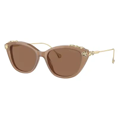 Swarovski Woman Sunglass SK6010 - Frame color: Opal Beige, Lens color: Bronze