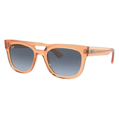 Ray-Ban Unisex Sunglass RB4426 Phil Bio-Based - Frame color: Transparent Orange, Lens color: Bl