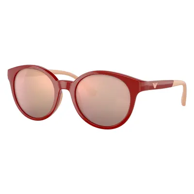 Emporio Armani Unisex Sunglass EK4185 Kids - Frame color: Shiny Red, Lens color: Polar Purple M