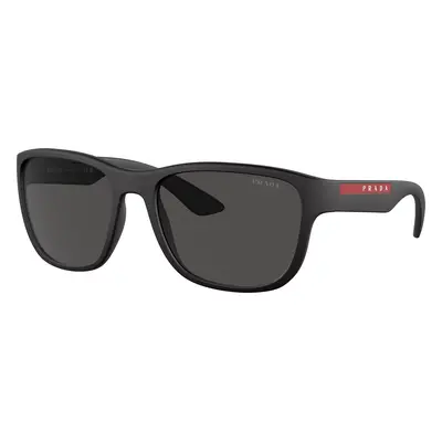 Prada Linea Rossa Man Sunglass PS 01US Active - Frame color: Black Rubber, Lens color: Grey