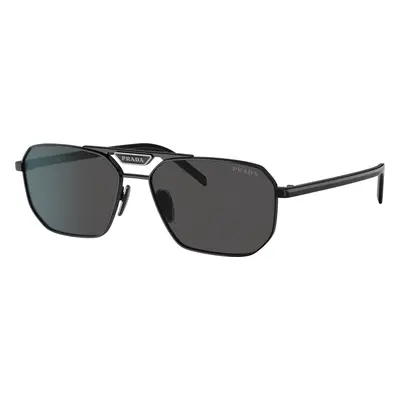 Prada Man Sunglass PR 58YS - Frame color: Black, Lens color: Dark Grey