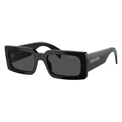 Prada Woman Sunglass PR A07S - Frame color: Black, Lens color: Dark Grey