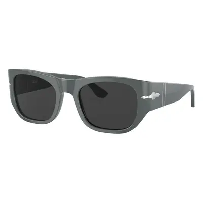 Persol Unisex Sunglass PO3308S - Frame color: Grey, Lens color: Polarized Black