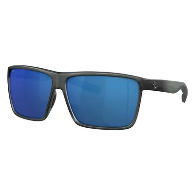 Costa Man Sunglass 6S9018 Rincon - Frame color: Matte Smoke Crystal, Lens color: Blue Mirror