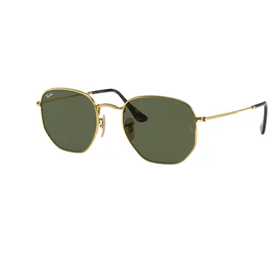 Ray-Ban Unisex Sunglass RB3548N Hexagonal Flat Lenses - Frame color: Arista Gold, Lens color: G