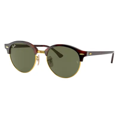 Ray-Ban Unisex Sunglass RB4246 Clubround Classic - Frame color: Red Havana, Lens color: G-15 Gr