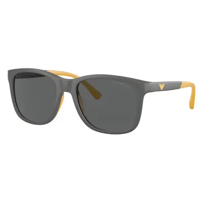 Emporio Armani Unisex Sunglass EK4184 Kids - Frame color: Matte Grey, Lens color: Dark Grey