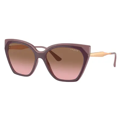 Vogue Eyewear Woman Sunglass VO5521S - Frame color: Top Red Purple/Old Pink, Lens color: Pink G