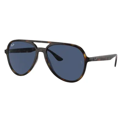 Ray-Ban Unisex Sunglass RB4376 - Frame color: Havana, Lens color: Dark Blue