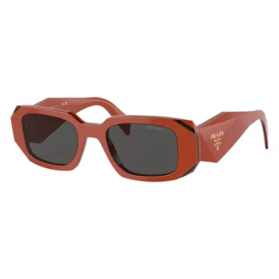 Prada Woman Sunglass PR 17WS - Frame color: Orange/Black, Lens color: Dark Grey