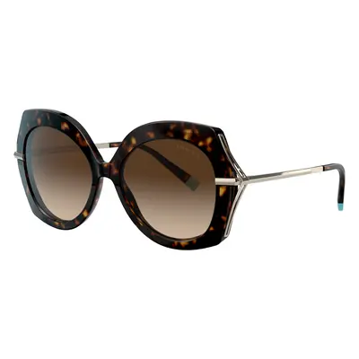 Tiffany & Co. Woman Sunglass TF4169 - Frame color: Havana, Lens color: Brown Gradient