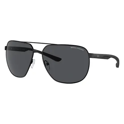 Armani Exchange Man Sunglass AX2047S - Frame color: Matte Black, Lens color: Dark Grey