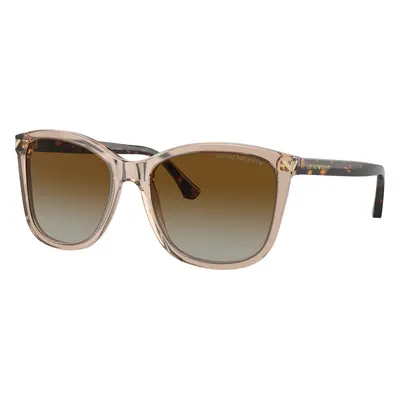 Emporio Armani Woman Sunglass EA4060 - Frame color: Transparent Tundra, Lens color: Gradient Br