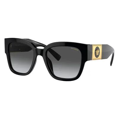 Versace Woman Sunglass VE4437U - Frame color: Black, Lens color: Polar Grey Gradient