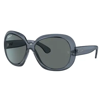 Ray-Ban Woman Sunglass RB4098 Jackie Ohh II Transparent - Frame color: Transparent Blue, Lens c