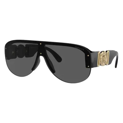 Versace Man Sunglass VE4391 - Frame color: Black, Lens color: Dark Grey