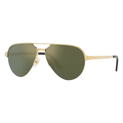 Cartier Man Sunglass CT0386S - Frame color: Gold, Lens color: Bronze