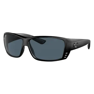 Costa Man Sunglass 6S9024 Cat Cay - Frame color: Blackout, Lens color: Gray