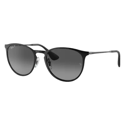 Ray-Ban Woman Sunglass RB3539 Erika Metal - Frame color: Black, Lens color: Grey