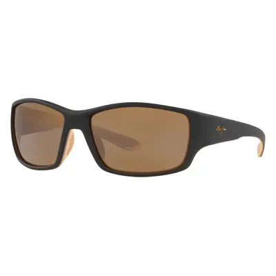 Maui Jim Man Sunglass Local Kine - Frame color: Brown Tan, Lens color: HCLU+00AD Bronze Polariz