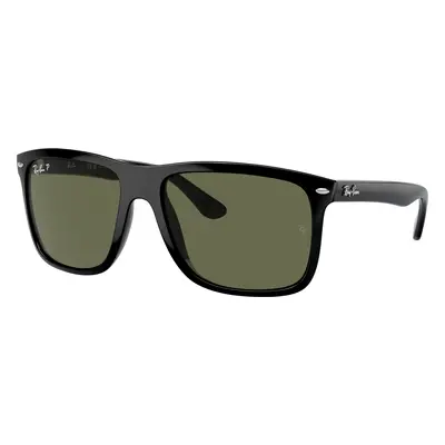 Ray-Ban Unisex Sunglass RB4547 Boyfriend Two - Frame color: Black, Lens color: Green