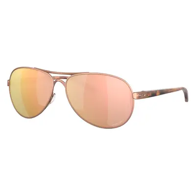 Oakley Woman Sunglass OO4079 Feedback - Frame color: Satin Rose Gold, Lens color: Prizm Rose Go