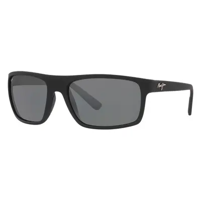 Maui Jim Unisex Sunglass 746 Byron Bay - Frame color: Black Matte, Lens color: Neutral Grey Pol