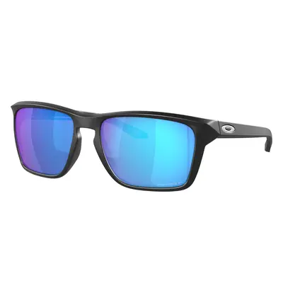 Oakley Man Sunglass OO9448 Sylas - Frame color: Matte Black, Lens color: Prizm Sapphire Polariz