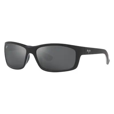 Maui Jim Unisex Sunglass 766 Kanaio Coast - Frame color: Black, Lens color: Neutral Grey Polari