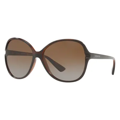 Sunglass Hut Collection Woman Sunglass HU2001 - Frame color: Brown, Lens color: Polar Brown Gra