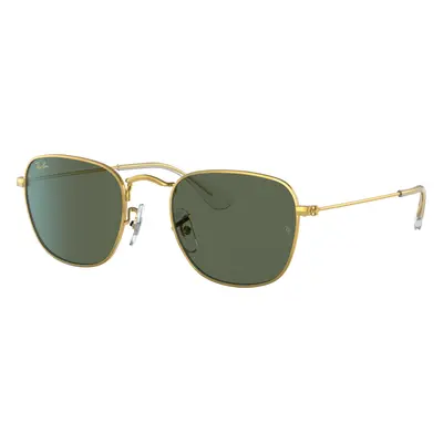 Ray-Ban Unisex Sunglass RB9557S Frank Kids - Frame color: Gold, Lens color: Dark Green