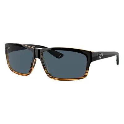 Costa Unisex Sunglass 6S9047 Cut - Frame color: Coconut Fade, Lens color: Gray