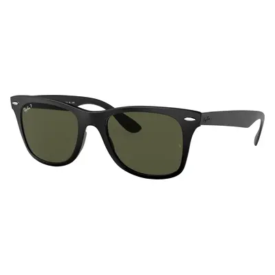 Ray-Ban Man Sunglass RB4195 Wayfarer Liteforce - Frame color: Black, Lens color: G-15 Green