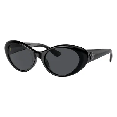 Versace Woman Sunglass VE4455U - Frame color: Black, Lens color: Dark Grey