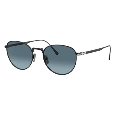 Persol Man Sunglass PO5002ST - Frame color: Matte Black, Lens color: Blue Gradient