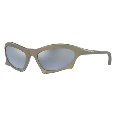 Balenciaga Man Sunglass BB0229S - Frame color: Shiny Silver, Lens color: Silver