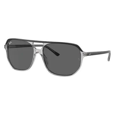 Ray-Ban Unisex Sunglass RB2205 Bill One - Frame color: Dark Grey On Transparent Grey, Lens colo