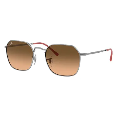 Ray-Ban Unisex Sunglass RB3694 Jim - Frame color: Silver, Lens color: Pink/Black