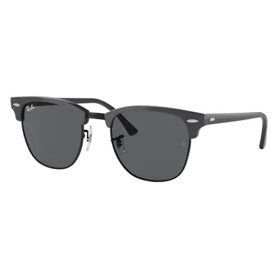 Ray-Ban Unisex Sunglass RB3016 Clubmaster Classic - Frame color: Grey On Black, Lens color: Dar