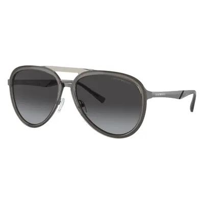 Emporio Armani Man Sunglass EA2145 - Frame color: Shiny Transparent Smoke, Lens color: Gradient