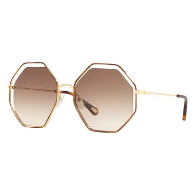 Chloé Unisex Sunglass CH0046S - Frame color: Tortoise, Lens color: Brown Gradient