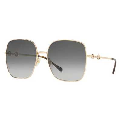 Gucci Unisex Sunglass GG0879S - Frame color: Gold, Lens color: Grey