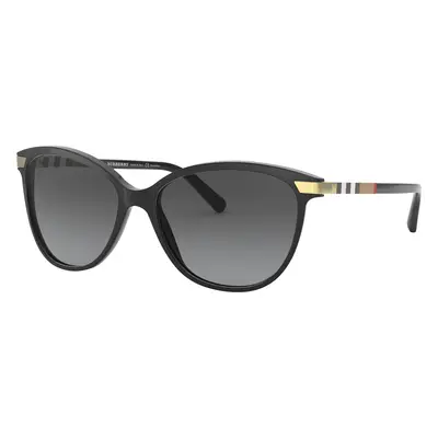 Burberry Woman Sunglass BE4216 - Frame color: Black, Lens color: Polarized Grey Gradient